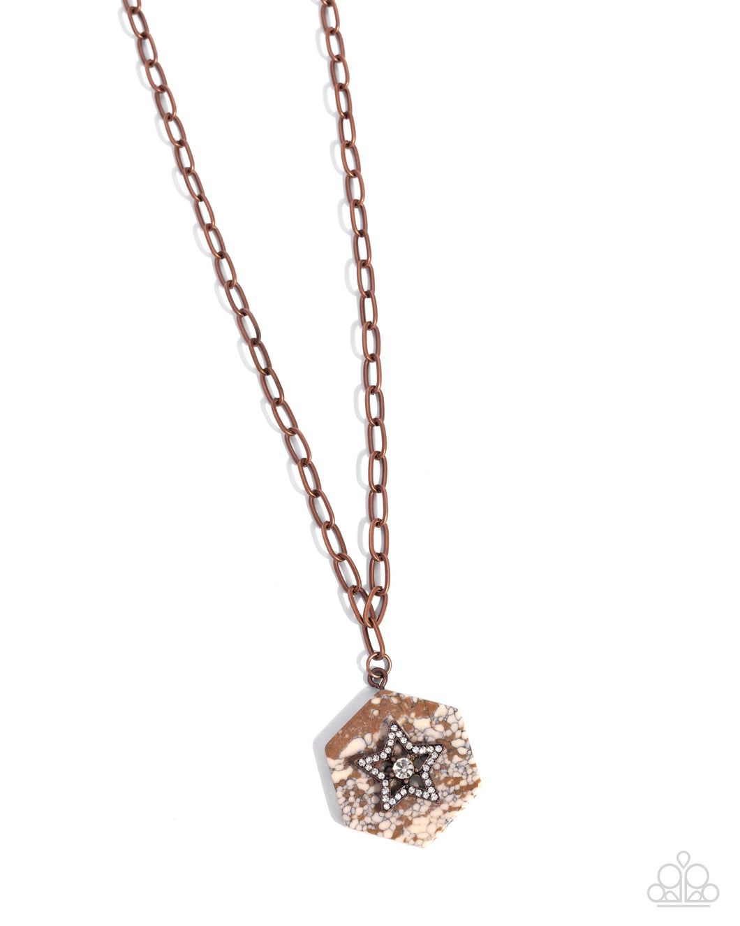 Stellar Sediment - Copper Necklace