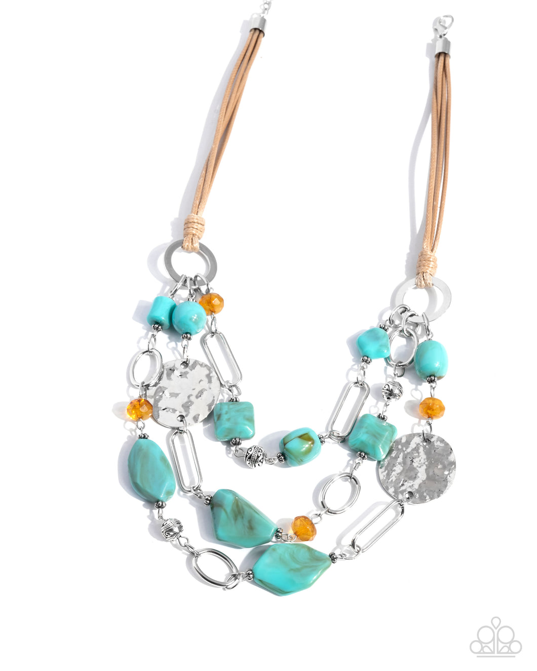 Malibu Media - Blue (Turquoise) Necklace