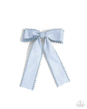 Load image into Gallery viewer, Checkered Chic - Blue Hair Clip
