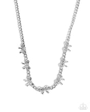 Load image into Gallery viewer, BOW the Knee - Silver (Bow) Necklace
