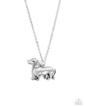 Load image into Gallery viewer, Darling Dachshund - Silver Necklace
