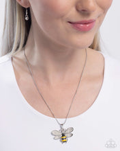 Load image into Gallery viewer, Be Humble Bumblebee - Yellow Necklace
