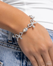 Load image into Gallery viewer, Coquette Caliber - White (Bow) Bracelet
