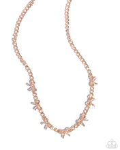Load image into Gallery viewer, BOW the Knee - Rose Gold (Bow) Necklace
