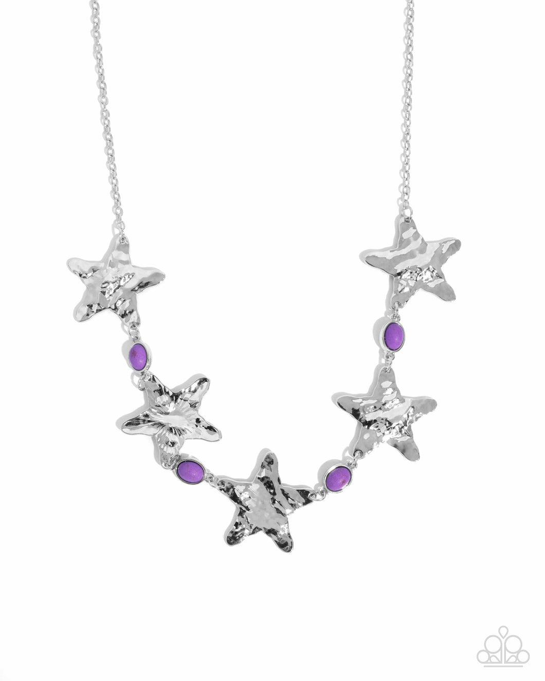 Stellar Santa Fe - Purple (Star) Necklace