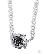 Load image into Gallery viewer, Whimsical Appearance - Silver (Rose) Necklace
