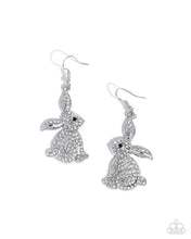 Load image into Gallery viewer, Bunny Bling - White Earring
