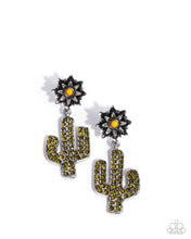 Load image into Gallery viewer, Complete Look - Yellow Set:Cactus Cascade - Yellow Necklace and Cactus Cause - Yellow Bracelet (BB-YW-JJ)
