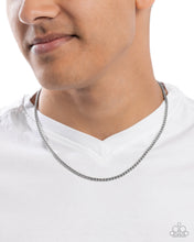 Load image into Gallery viewer, Sleek Sir - Silver (Stainless Steel) Necklace
