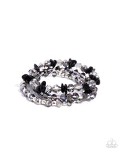 Load image into Gallery viewer, Flawless Facets - Black (Hematite) Bracelet
