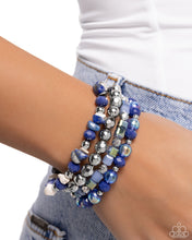 Load image into Gallery viewer, Supervisory Stack - Blue Bracelet
