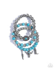 Load image into Gallery viewer, Western Wardrobe - Blue (Turquoise) Bracelet
