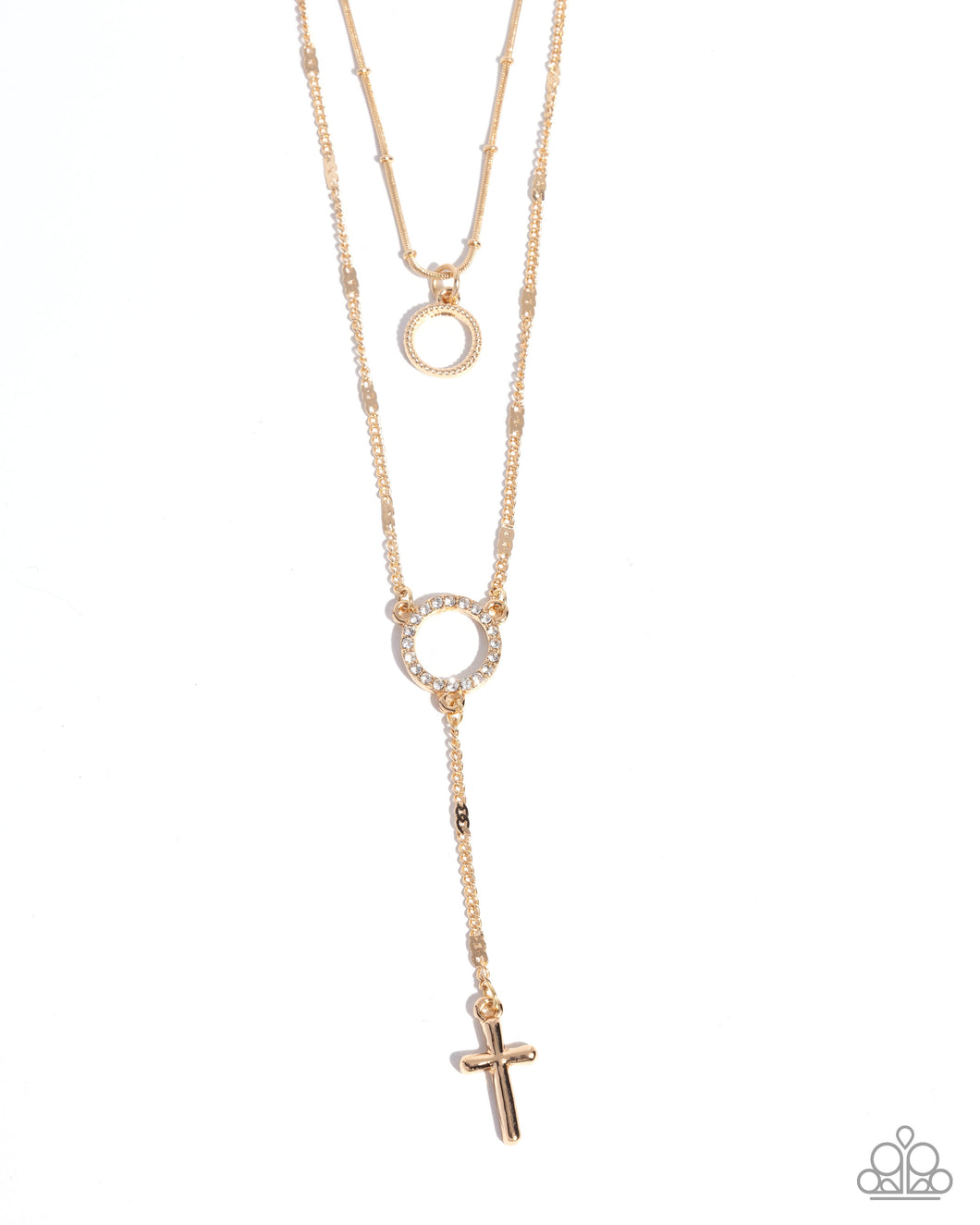 Faithfully Fierce - Gold (Cross) Necklace