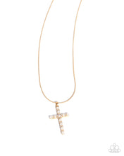 Load image into Gallery viewer, Holy Harmony - Gold (Cross Pendant) Necklace
