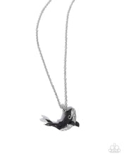 Load image into Gallery viewer, Whale Watching - Silver Necklace
