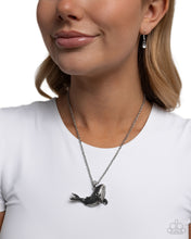 Load image into Gallery viewer, Whale Watching - Silver Necklace
