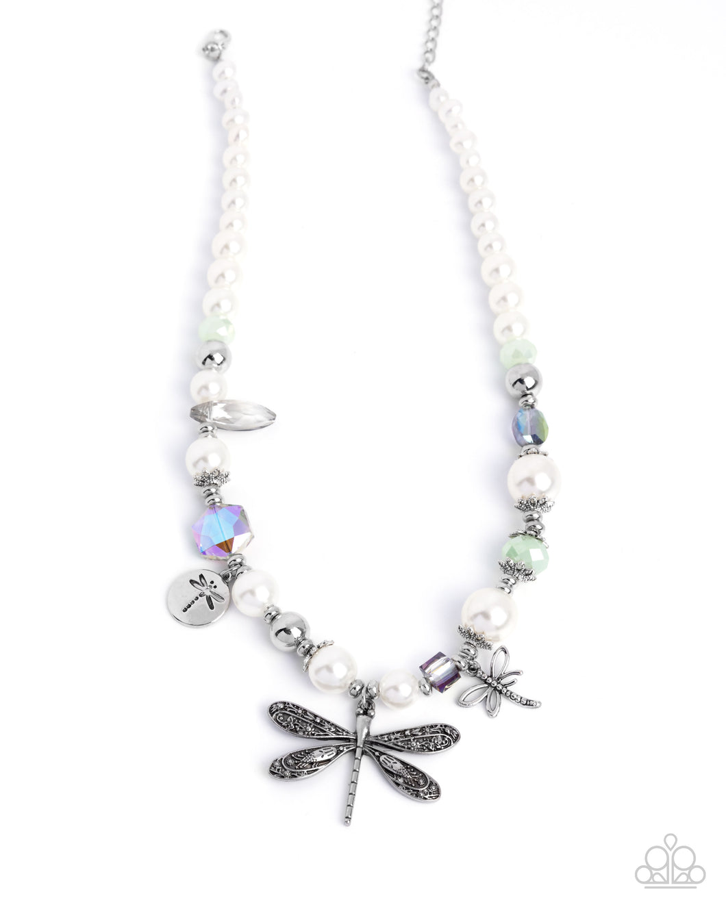 Dragonfly Delight - Multi Necklace