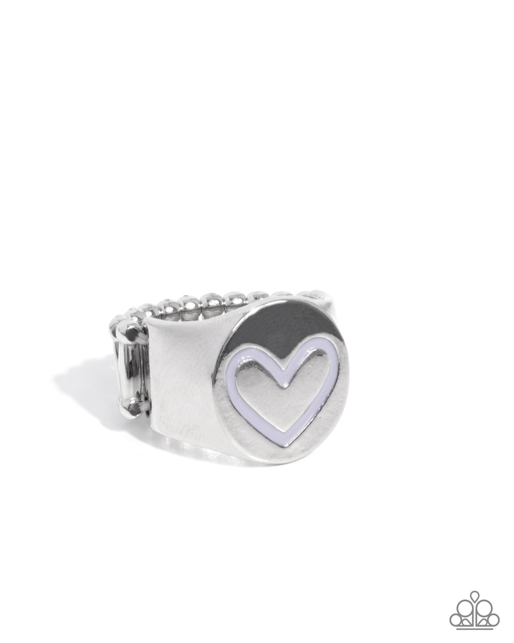 Bonded Together - Silver (Heart) Ring