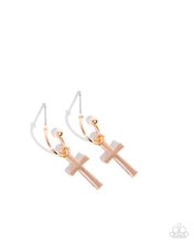 Load image into Gallery viewer, Daily Divinity - Gold (Cross) Earring
