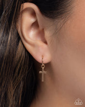 Load image into Gallery viewer, Daily Divinity - Gold (Cross) Earring

