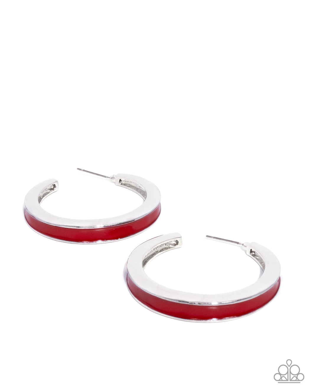 Painted Prowess - Red Earring