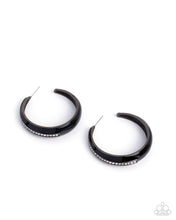 Load image into Gallery viewer, Uniquely Unexpected - Brass (Black-Painted) Earring
