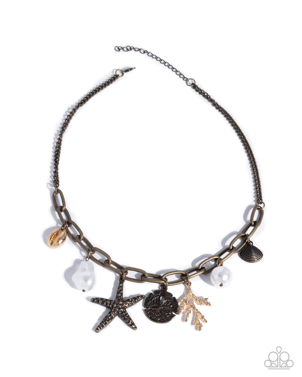 Coral Collection - Brass (Charm) Necklace
