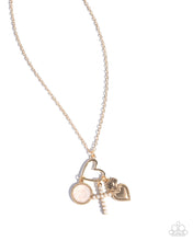 Load image into Gallery viewer, Purely Blessed - Gold (Charm) Necklace
