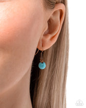 Load image into Gallery viewer, Longhorn Layers - Copper (Turquoise Skull) Necklace
