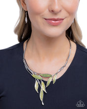 Load image into Gallery viewer, Lush Leaves - Green Necklace
