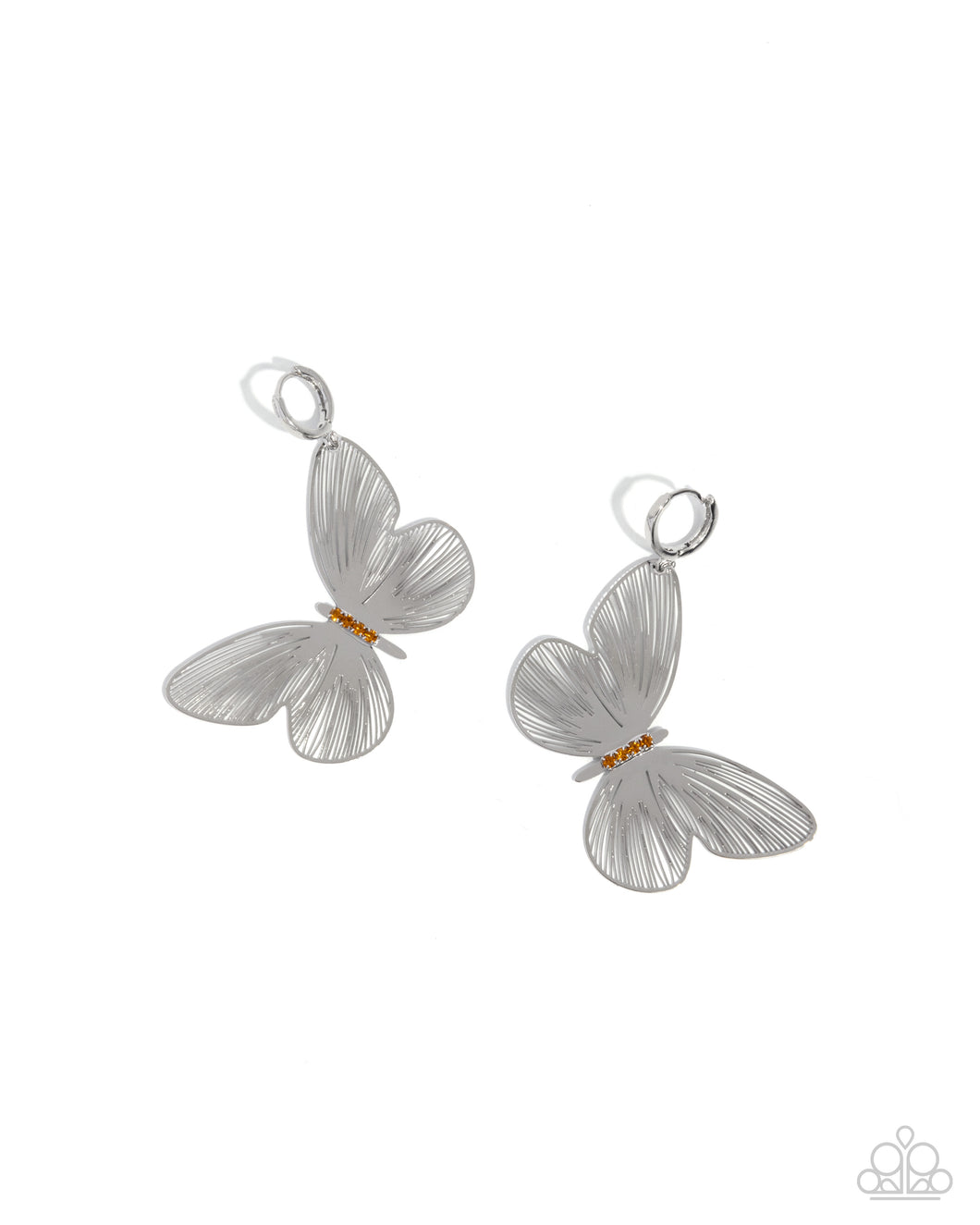 Fluttering Folk - Orange (Butterfly) Earring