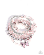 Load image into Gallery viewer, Aerial Abundance - Pink (Butterfly) Bracelet
