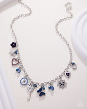 Load image into Gallery viewer, Charming Century - Blue (Charm) Necklace
