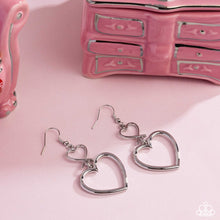 Load image into Gallery viewer, Sweetheart Symmetry - Silver (Heart) Earring
