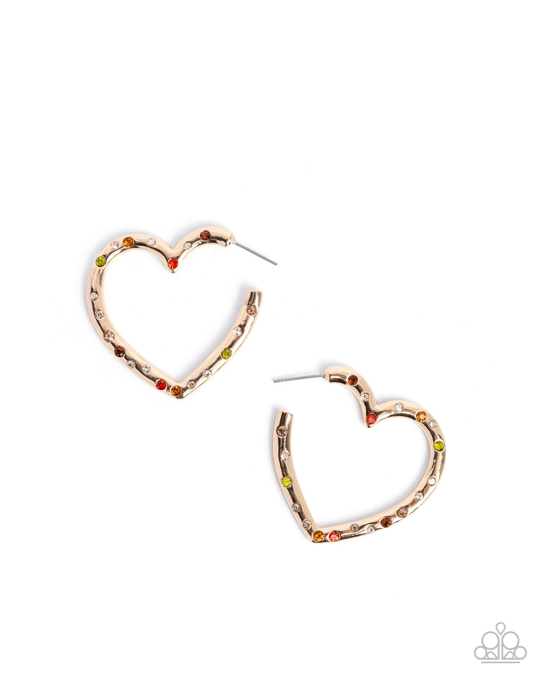 Mosaic Matchmaker - Multi (Heart) Earring