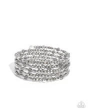 Load image into Gallery viewer, Boisterous Beads - Silver Bracelet
