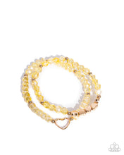 Load image into Gallery viewer, Profound Pop of Color - Yellow Bracelet
