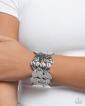 Load image into Gallery viewer, Heart Headline - Silver (Heart) Bracelet

