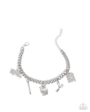 Load image into Gallery viewer, School is in Session - Silver Bracelet
