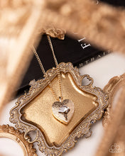 Load image into Gallery viewer, Heartfelt Honor - Gold Heart Necklace
