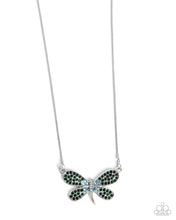 Load image into Gallery viewer, Dragonfly Direction - Green Necklace
