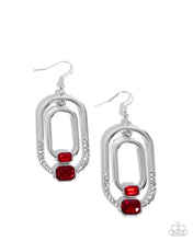 Load image into Gallery viewer, Opulent Operation - Red Earring
