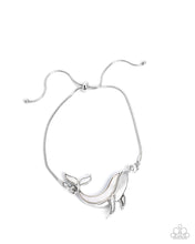 Load image into Gallery viewer, Whimsical Whale - Silver (Whale) Bracelet
