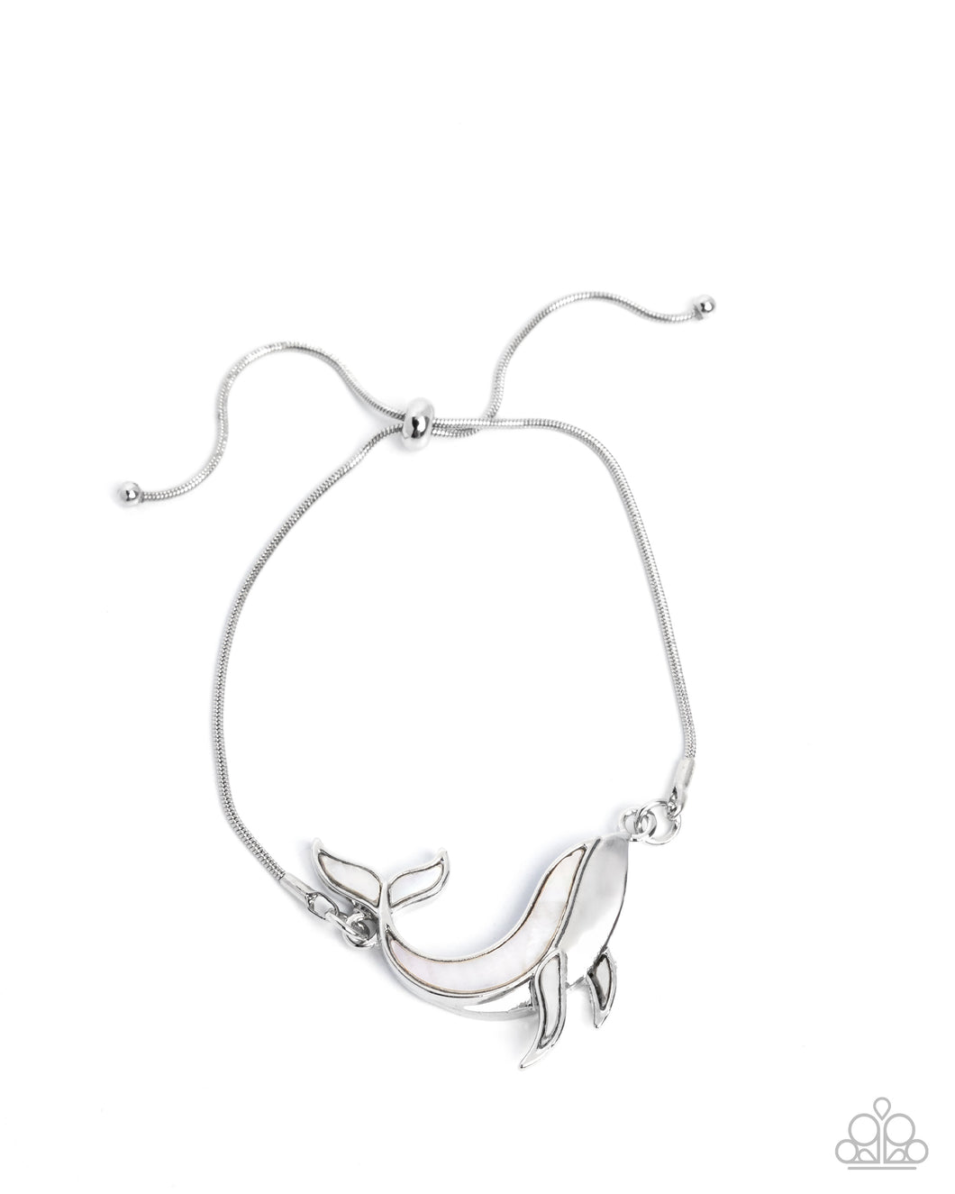 Whimsical Whale - Silver (Whale) Bracelet