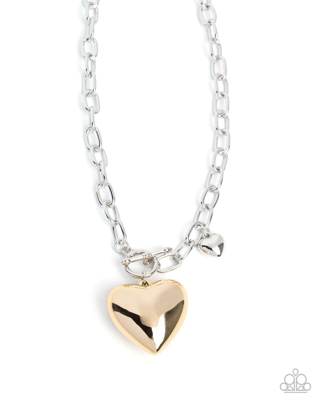 Heartfelt Hangout - Multi (Heart) Necklace
