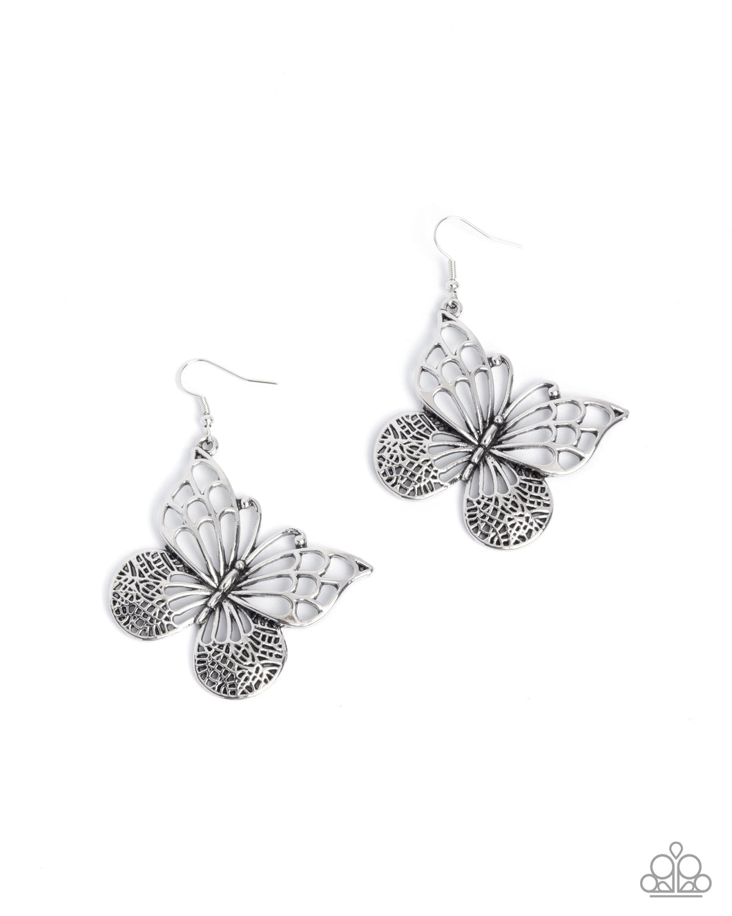 Soaring Skill - Silver (Butterfly) Earring