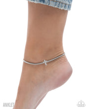 Load image into Gallery viewer, Heavenly Hope - White (Cross) Anklet

