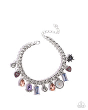 Load image into Gallery viewer, Fabulous Feeling - Complete Look - Multi:Fabulous Facade - Multi Necklace and Fabulous Fact - Multi Bracelet (BB-MT-KU)
