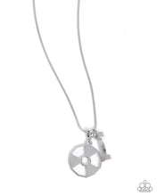 Load image into Gallery viewer, Weighted Welcome - Silver Necklace
