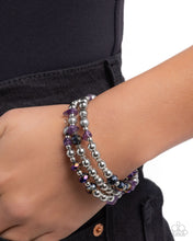 Load image into Gallery viewer, Fresh Fantasy - Purple Bracelet
